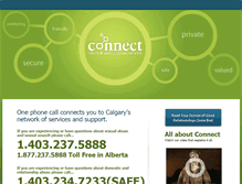 Tablet Screenshot of connectnetwork.ca